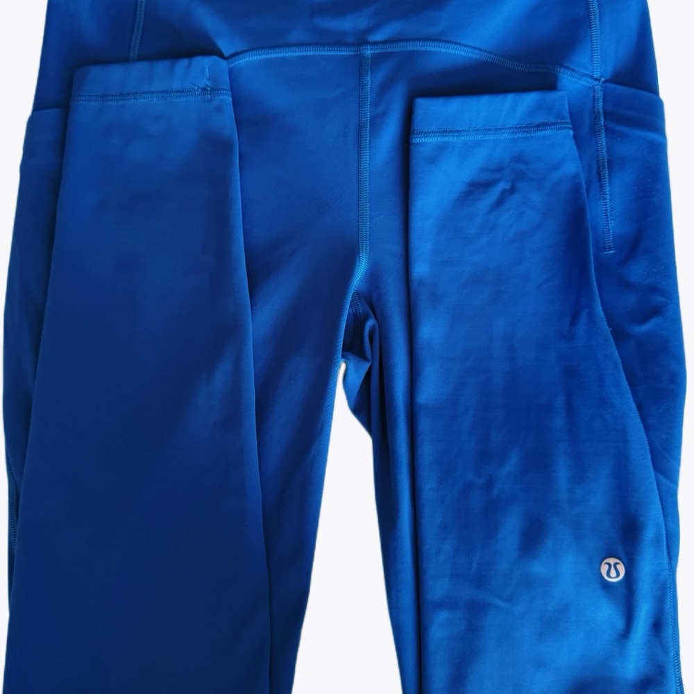 Lululemon Athletica Electric Blue Leggings